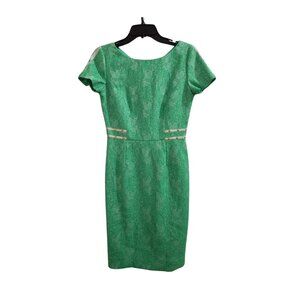 Green Antonio Melani Short Sleeve Dress
